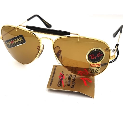 Γυαλιά ηλίου Ray Ban by Bausch+Lomb W1653/WPAN χρυσό