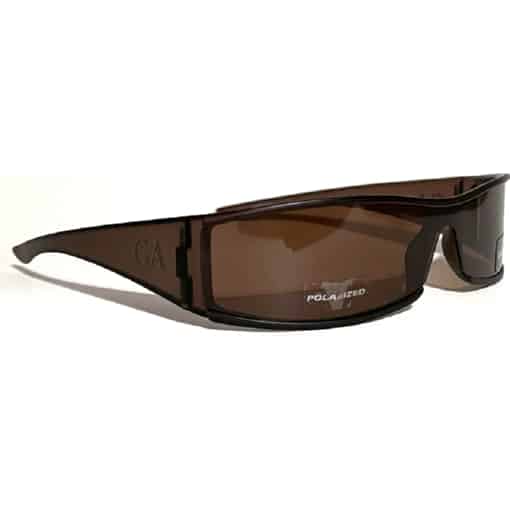 Γυαλιά ηλίου Giorgio Armani Polarized GA375/8F3/115 σε καφέ χρώμα