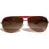 Γυαλιά ηλίου Bluebay ANTARES1/2M3D8/62 σε κόκκινο χρώμα