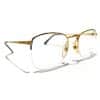 Γυαλιά οράσεως Imledo DUK/03/52 σε χρυσό χρώμα