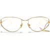 Γυαλιά οράσεως Lottet 54/20/135 σε χρυσό χρώμα