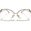 Γυαλιά οράσεως Sferoflex 108/7/135 σε χρυσό χρώμα