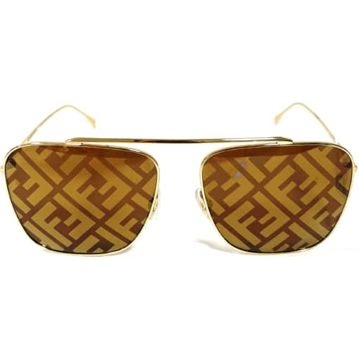 Γυαλιά ηλίου γυναικεία Fendi 0406/S/01QEB χρυσό 61mm