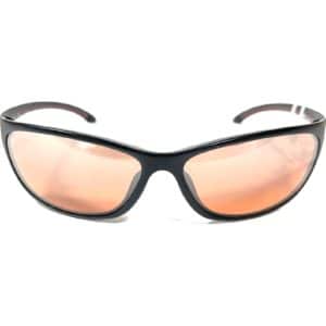 Unisex γυαλιά ηλίου Adidas A271 6051 με μαύρο κοκκάλινο σκελετό σε αθλητικό σχήμα 60mm