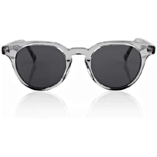 Oscar & Frank γυαλιά ηλίου Justice Smoke 047CG ασημί-διάφανο κοκάλινο 48mm