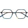 Γυαλιά οράσεως Prodesign Denmark Ηexa 3671/9024/53 σε χρώμα μέτριο μπλέ