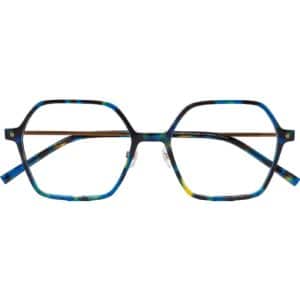 Γυαλιά οράσεως Prodesign Denmark Ηexa 3671/9024/53 σε χρώμα μέτριο μπλέ
