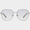 Γυναικεία γυαλιά ηλίου Bolon Elsie BL7100 A91 57/81 ασημί μεταλλικό 57mm