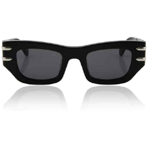 Oscar & Frank Sunglasses Made In Japan bone black glossy 47mm