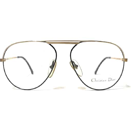 Γυαλιά οράσεως Christian Dior 2536 135 49/58/15 σε χρυσό-μαύρο χρώμα 49mm