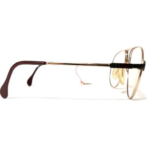 Γυαλιά οράσεως Zeiss 5893 4100 EB6 60/16/140 σε χρυσό-μαύρο χρώμα 60mm