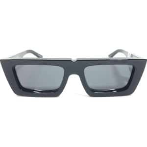 Γυαλιά ηλίου Oscar & Frank Lil Jet Gloss 052BL 53/19/145 μαύρο κοκάλινο 53mm