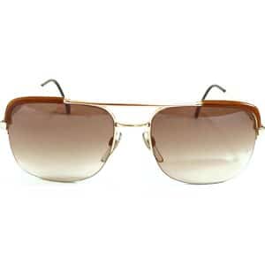 Γυαλιά ηλίου Luxottica 1S02 50/17 καφέ-χρυσό