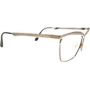 Γυαλιά ηλίου Trussardi TPL 120 58/13/140 χρυσό-ροζ