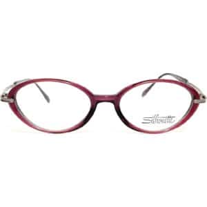 Γυαλιά οράσεως Silhouette M1500 6051 49/17/130 σε κόκκινο χρώμα