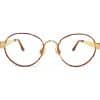 Γυαλιά οράσεως Oliver 1826 1025 135 καφέ ταρταρούγα