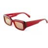 Oscar & Frank Cortez Ruby 042RB κόκκινα γυαλιά ηλίου